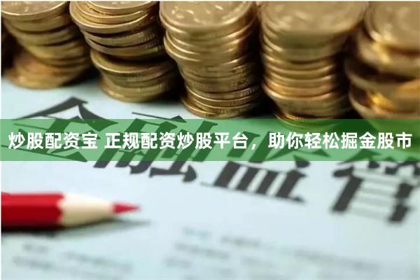 炒股配资宝 正规配资炒股平台，助你轻松掘金股市